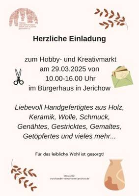 Hobby- und Kreativmarkt