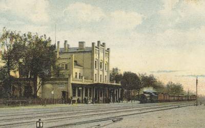 Staatsbahnhof Genthin 1900 © Landkreis Jerichower Land