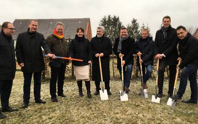 Erster Spatenstich in Wörmelitz 2018